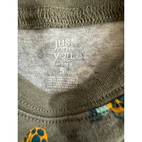 Kid's Camping/Bugs/Outdoor Summer Pajamas Bundle Sz 5 - Picture 3 of 3